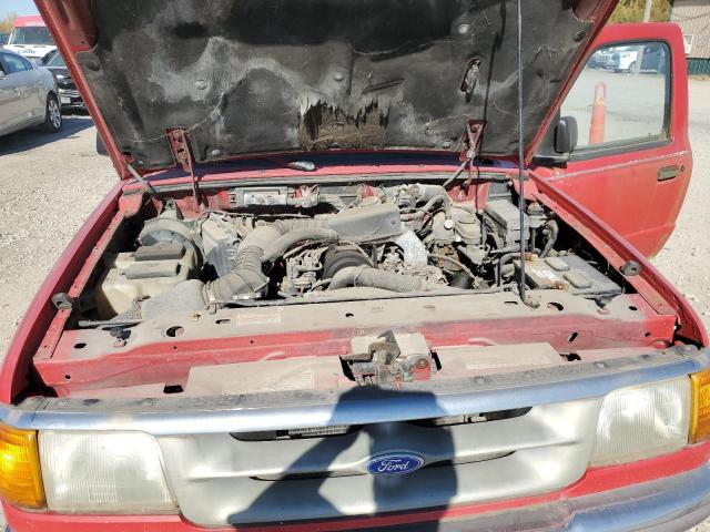 1FTCR14A4TPB50930 - 1996 FORD RANGER SUPER CAB RED photo 11