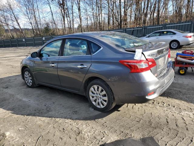 3N1AB7AP7JY337777 - 2018 NISSAN SENTRA S GRAY photo 2