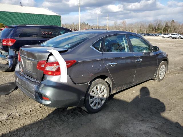 3N1AB7AP7JY337777 - 2018 NISSAN SENTRA S GRAY photo 3