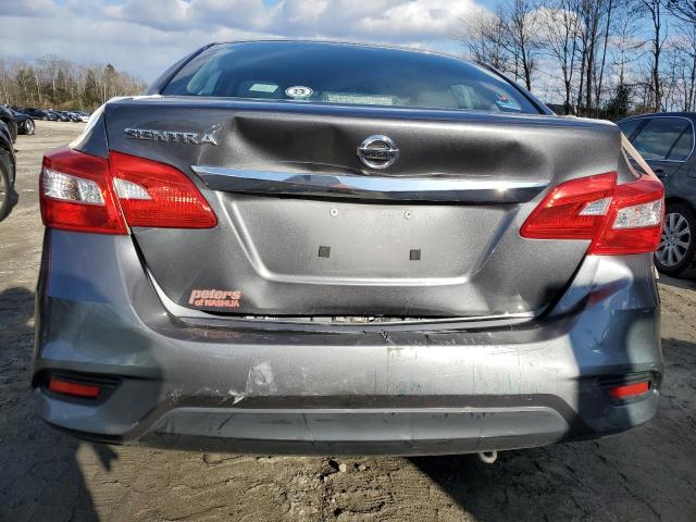 3N1AB7AP7JY337777 - 2018 NISSAN SENTRA S GRAY photo 6