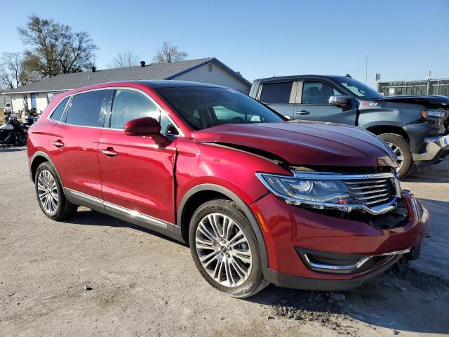 2LMPJ6LR4HBL38262 - 2017 LINCOLN MKX RESERVE MAROON photo 4