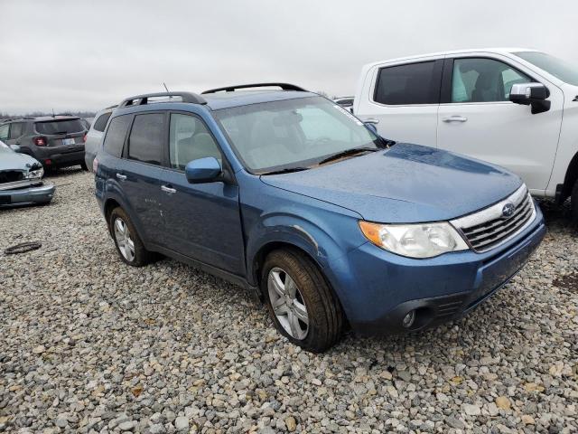 JF2SH64659H761853 - 2009 SUBARU FORESTER 2.5X LIMITED BLUE photo 4