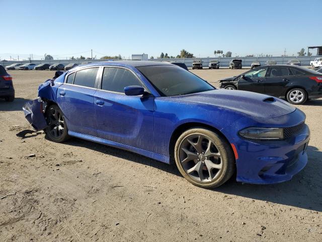 2C3CDXHG7KH736089 - 2019 DODGE CHARGER GT BLUE photo 4