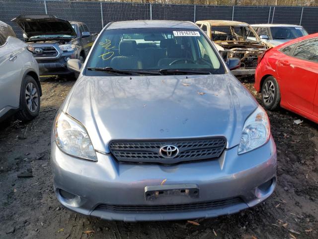 2T1KR32E48C717463 - 2008 TOYOTA COROLLA MA XR BLUE photo 5