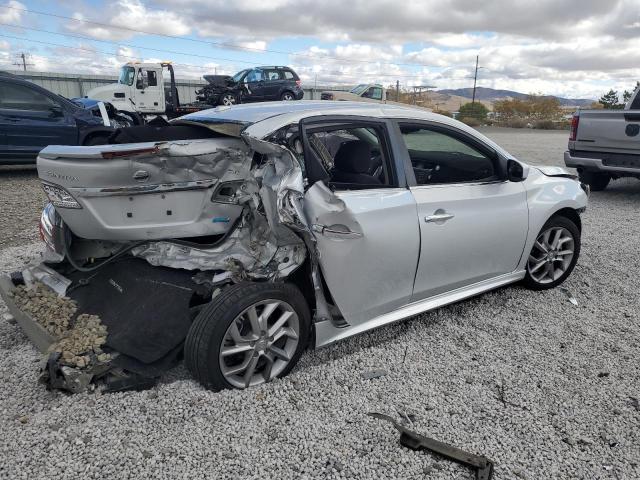 3N1AB7AP0EL645201 - 2014 NISSAN SENTRA S SILVER photo 3