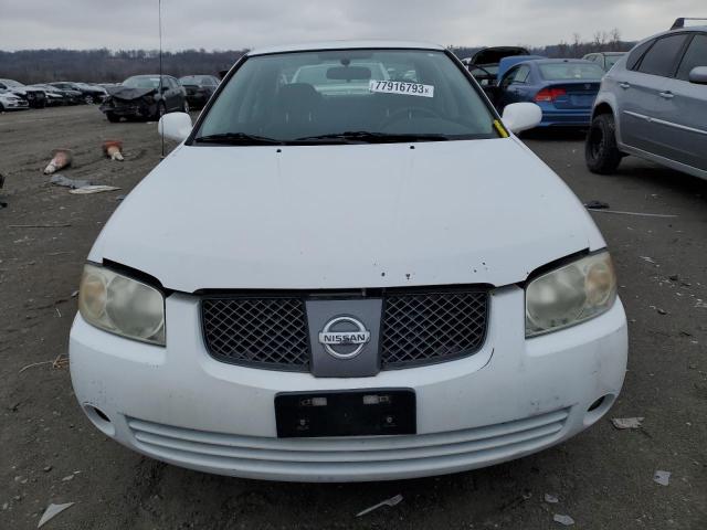 3N1CB51D75L524555 - 2005 NISSAN SENTRA 1.8 WHITE photo 5