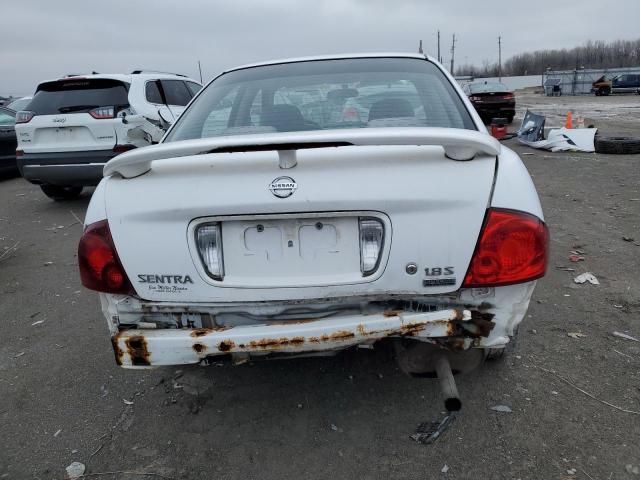 3N1CB51D75L524555 - 2005 NISSAN SENTRA 1.8 WHITE photo 6