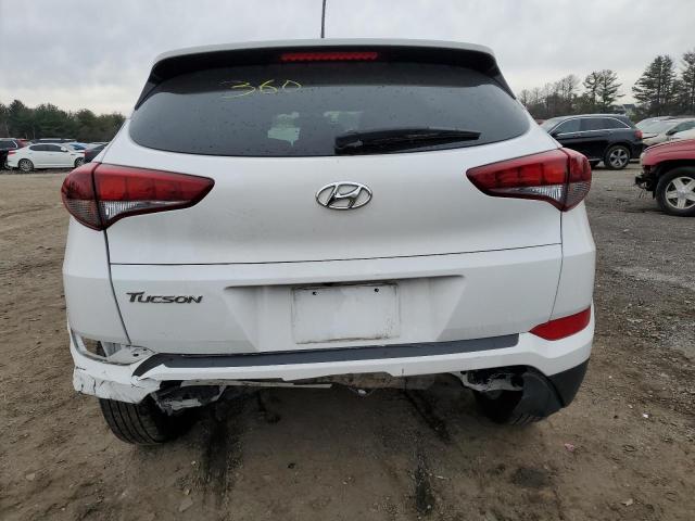 KM8J23A48JU660245 - 2018 HYUNDAI TUCSON SE WHITE photo 6