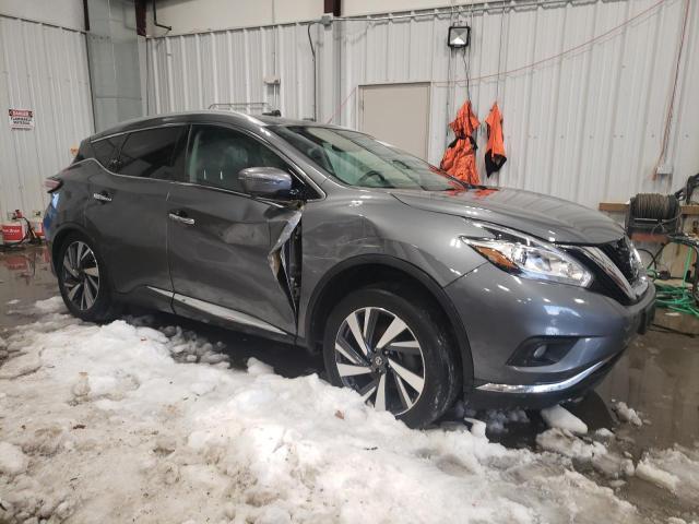 5N1AZ2MH6HN174395 - 2017 NISSAN MURANO S GRAY photo 4