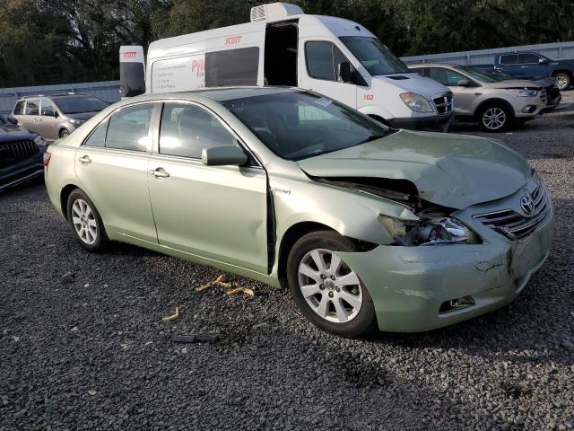 4T1BB46K48U049656 - 2008 TOYOTA CAMRY HYBRID GREEN photo 4