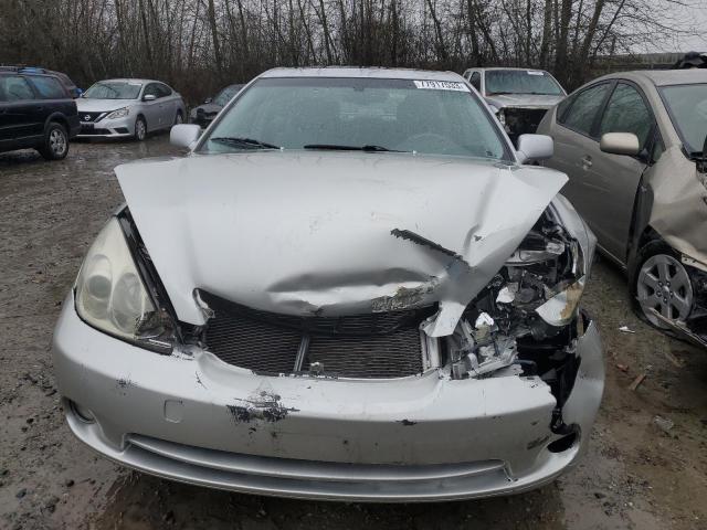 JTHBA30G155105952 - 2005 LEXUS ES 330 SILVER photo 5