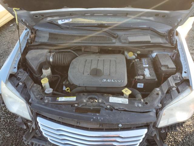 2C4RC1CG5DR531400 - 2013 CHRYSLER TOWN & COU TOURING L BLUE photo 12