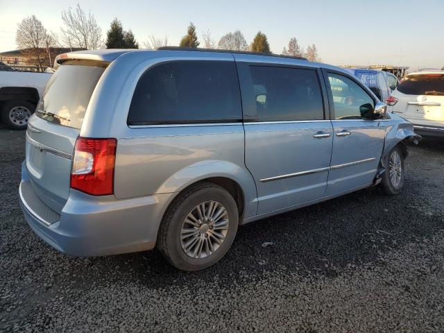 2C4RC1CG5DR531400 - 2013 CHRYSLER TOWN & COU TOURING L BLUE photo 3