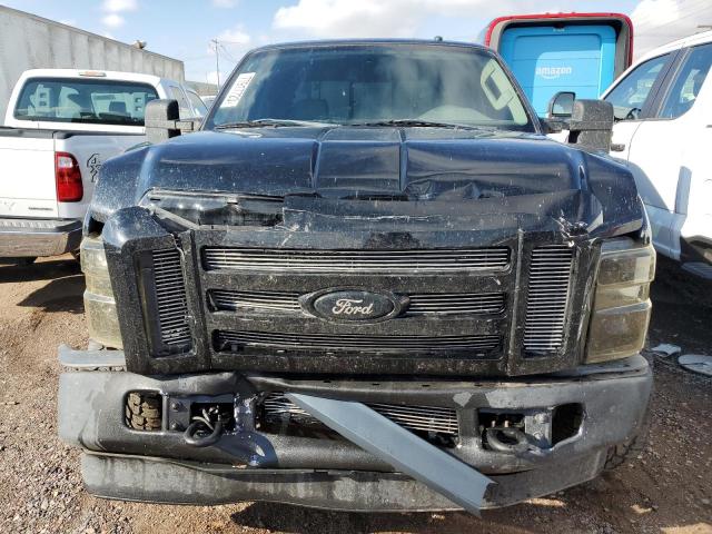 1FTWW30R78EC63657 - 2008 FORD F350 SRW SUPER DUTY BLACK photo 5