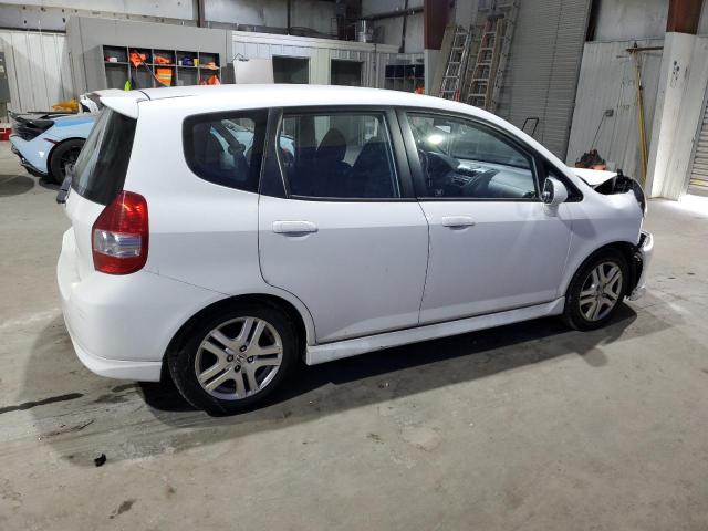 JHMGD38697S056111 - 2007 HONDA FIT S 白色 照片 3