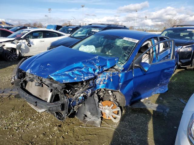 5NPE24AFXKH739666 - 2019 HYUNDAI SONATA SE BLUE photo 1