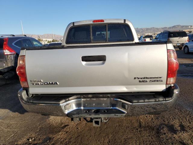 5TEJU62N05Z029526 - 2005 TOYOTA TACOMA DOUBLE CAB PRERUNNER SILVER photo 6