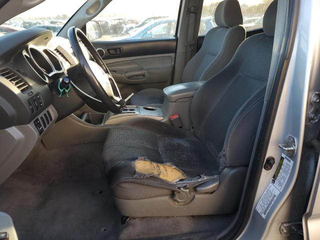 5TEJU62N05Z029526 - 2005 TOYOTA TACOMA DOUBLE CAB PRERUNNER SILVER photo 7