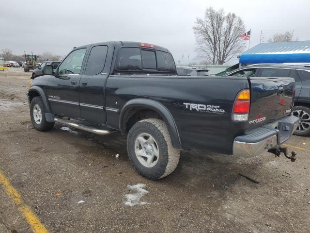 5TBBT48142S265551 - 2002 TOYOTA TUNDRA ACCESS CAB LIMITED BLACK photo 2