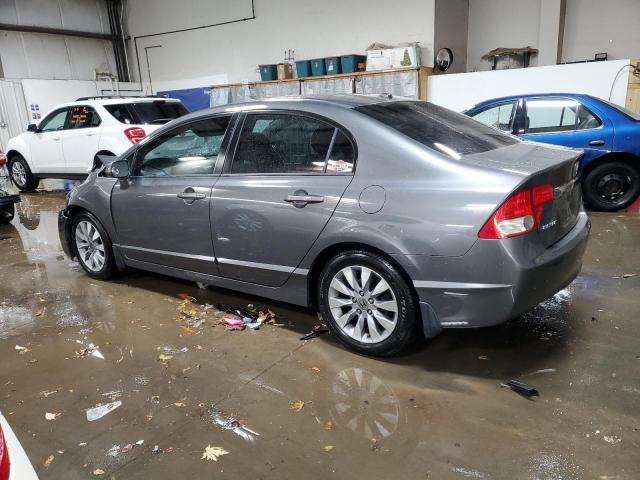 2HGFA1F95BH533206 - 2011 HONDA CIVIC EXL ნაცრისფერი ფოტო 2