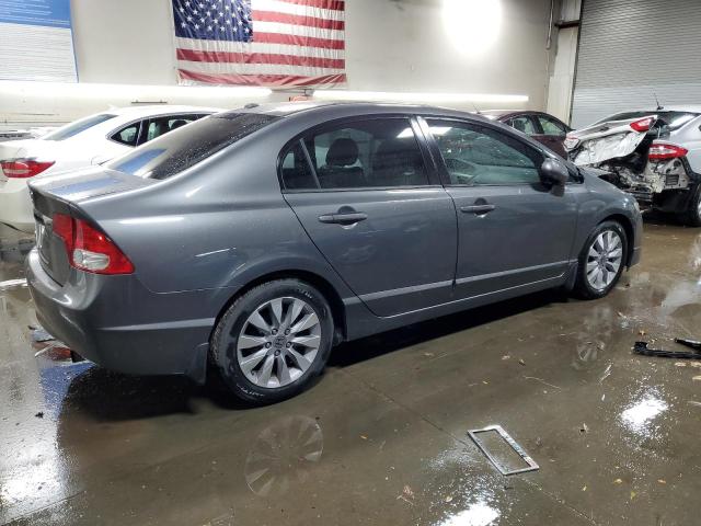 2HGFA1F95BH533206 - 2011 HONDA CIVIC EXL ნაცრისფერი ფოტო 3