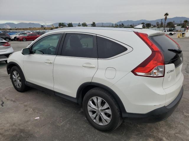 5J6RM3H72CL041757 - 2012 HONDA CR-V EXL WHITE photo 2