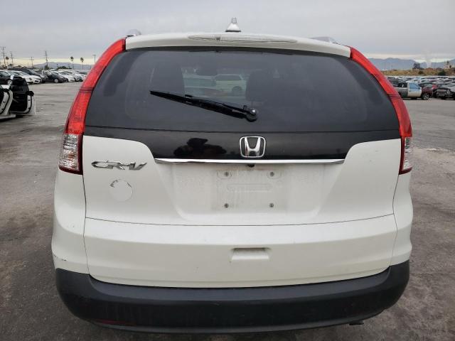 5J6RM3H72CL041757 - 2012 HONDA CR-V EXL WHITE photo 6