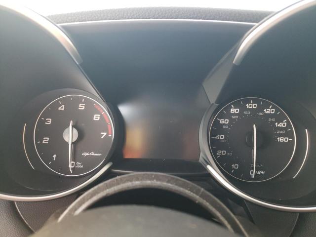 ZARFAEDNXJ7591480 - 2018 ALFA ROMEO GIULIA Q4 BLACK photo 9