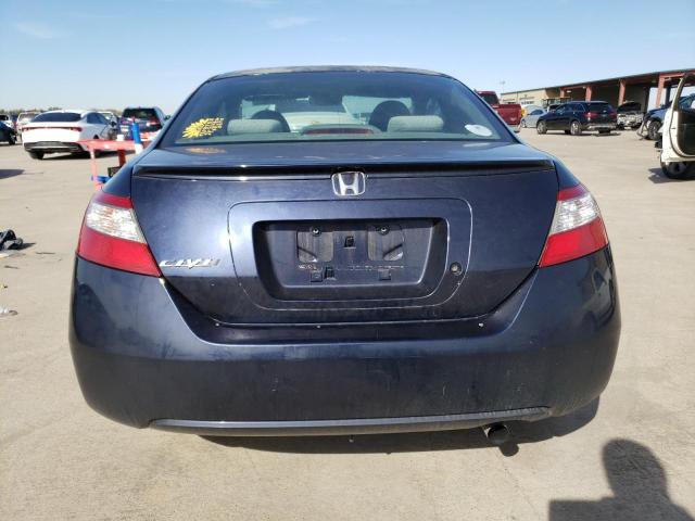 2HGFG12699H501217 - 2009 HONDA CIVIC LX BLUE photo 6