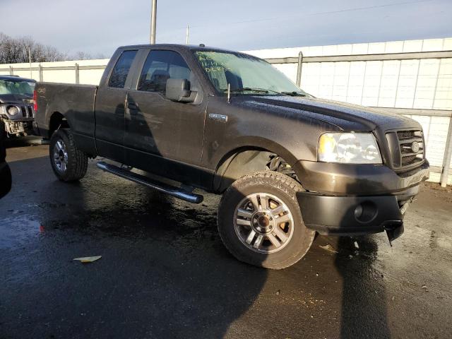 1FTPX14538FA81865 - 2008 FORD F150 GRAY photo 4