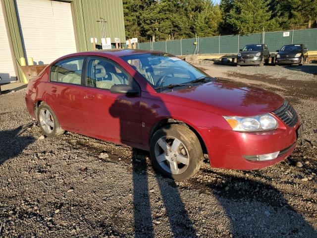 1G8AL55F47Z167161 - 2007 SATURN ION LEVEL 3 RED photo 4