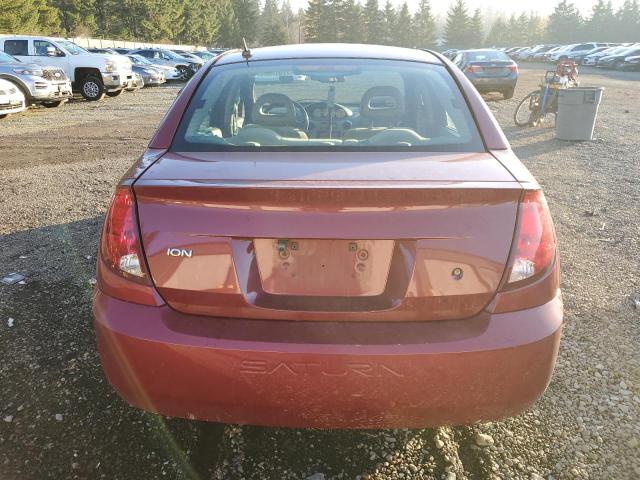 1G8AL55F47Z167161 - 2007 SATURN ION LEVEL 3 RED photo 6
