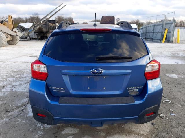 JF2GPABC4H8271844 - 2017 SUBARU CROSSTREK PREMIUM BLUE photo 6