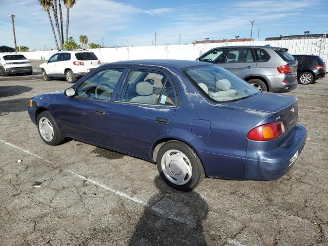 1NXBR12E7XZ248368 - 1999 TOYOTA COROLLA VE BLUE photo 2