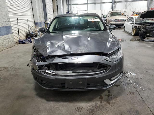 3FA6P0LU9JR170370 - 2018 FORD FUSION SE HYBRID GRAY photo 5