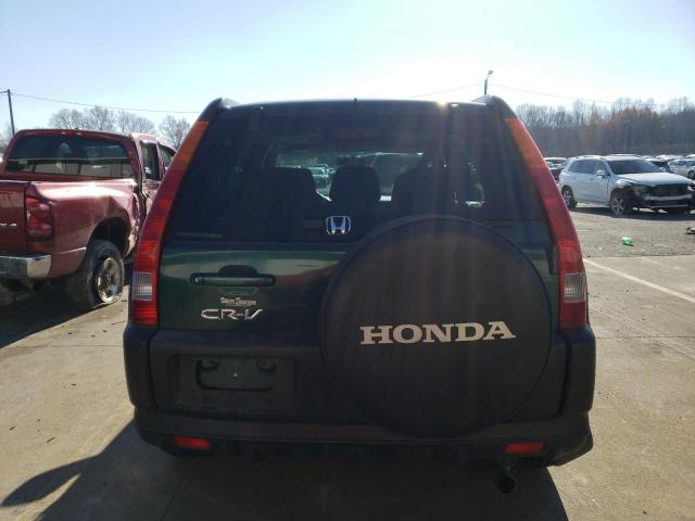 JHLRD78883C026155 - 2003 HONDA CR-V EX GREEN photo 6