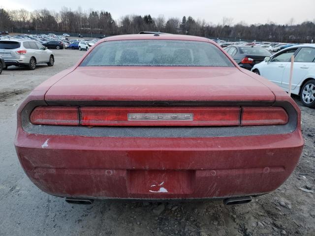 2C3CDYAG5DH562798 - 2013 DODGE CHALLENGER SXT RED photo 6