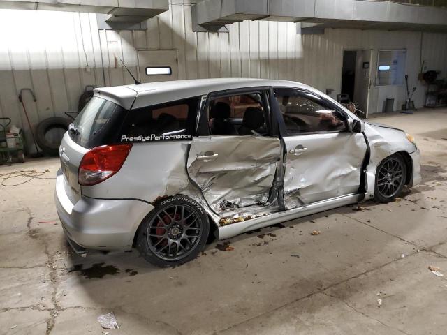 2T1KR32E34C300636 - 2004 TOYOTA COROLLA MA XR SILVER photo 3