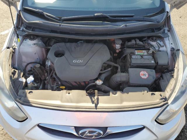 KMHCU4AE5CU121621 - 2012 HYUNDAI ACCENT GLS SILVER photo 11