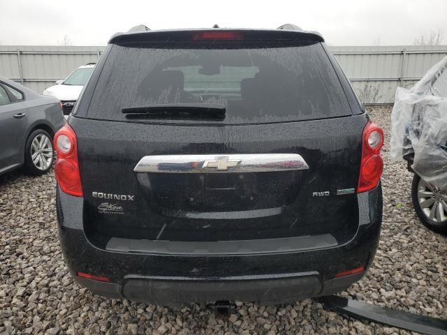 2GNFLEEK1C6195019 - 2012 CHEVROLET EQUINOX LT BLACK photo 6