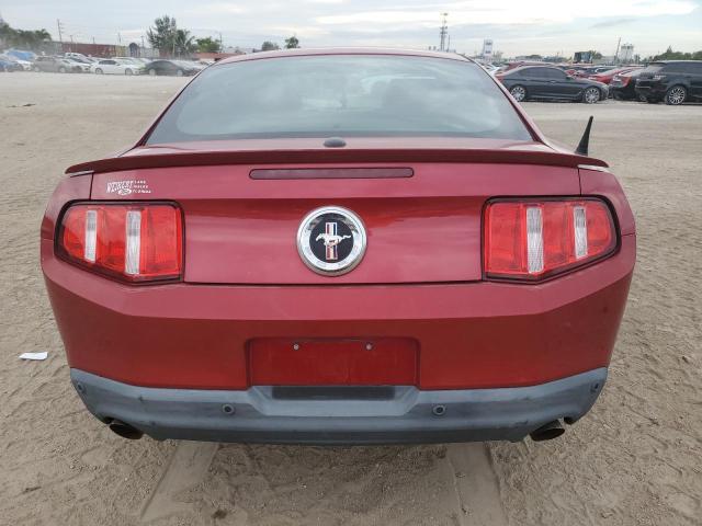 1ZVBP8AMXC5220884 - 2012 FORD MUSTANG RED photo 6