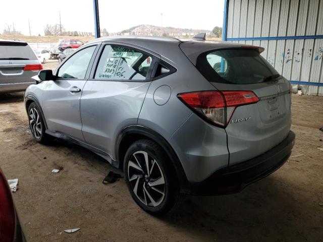 3CZRU6H12KG707976 - 2019 HONDA HR-V SPORT GRAY photo 2