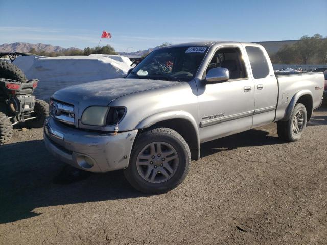 5TBRT34123S439147 - 2003 TOYOTA TUNDRA ACCESS CAB SR5 SILVER photo 1