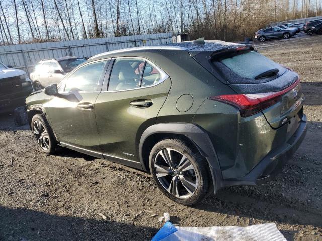 JTHU9JBH8K2004609 - 2019 LEXUS UX 250H GREEN photo 2