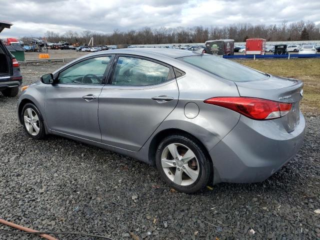 KMHDH4AE7CU287454 - 2012 HYUNDAI ELANTRA GLS SILVER photo 2