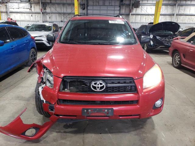 2T3RF4DV6CW264424 - 2012 TOYOTA RAV4 SPORT RED photo 5