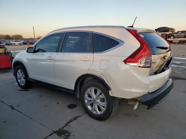 5J6RM3H70DL036168 - 2013 HONDA CR-V EXL WHITE photo 2