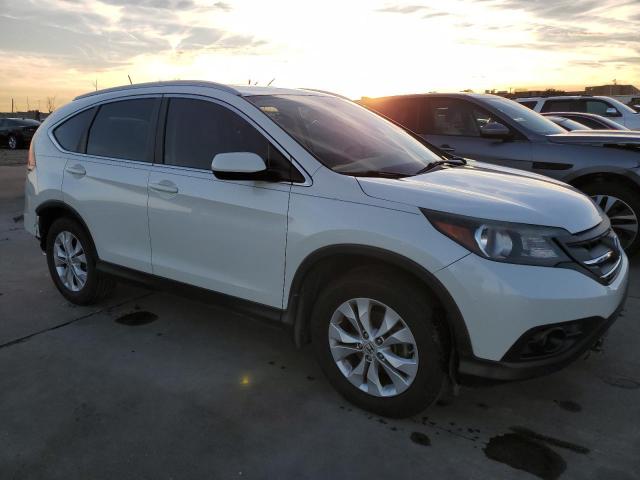 5J6RM3H70DL036168 - 2013 HONDA CR-V EXL WHITE photo 4