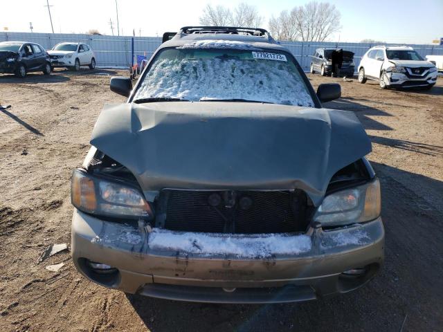 4S3BH675637619333 - 2003 SUBARU LEGACY OUTBACK AWP 绿色 照片 5