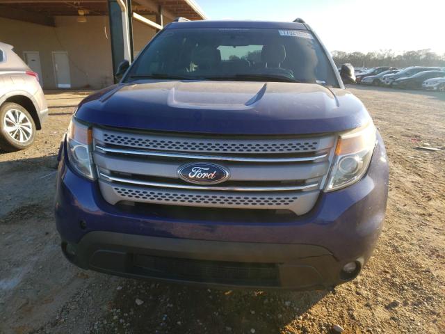 1FM5K7B86EGB27972 - 2014 FORD EXPLORER BLUE photo 5